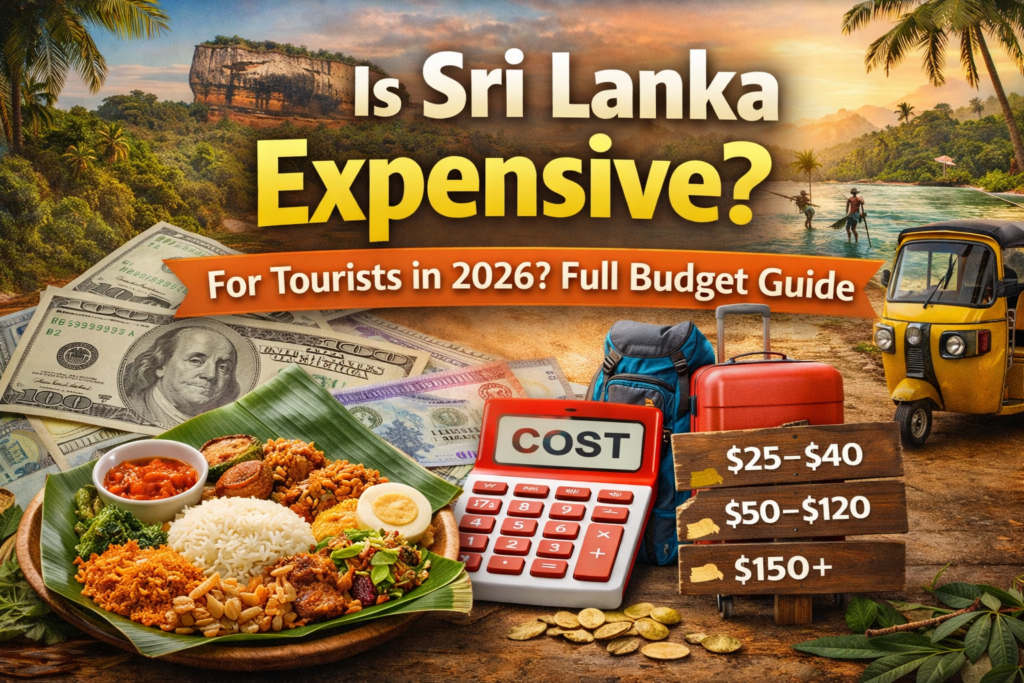 Is Sri Lanka expensive for tourists in 2026 travel cost budget guide Sri Lanka